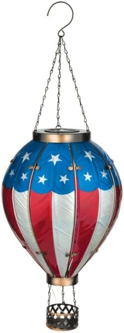 Regal Art & Gift Hot Air Balloon Solar Lantern – Hanging Solar-Powered LED Lights, Waterproof