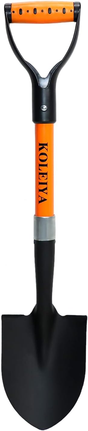 Kids Shovel, Small Shovels for Digging, Overall Length 28 Inches, Mini D Handle Shovel,Gardening