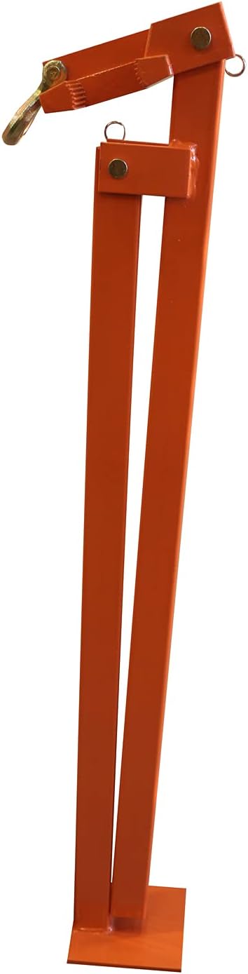 T Post Puller Fence Post Puller Heavy Duty Fence Post Puller with 47" Lifting Chain & T Post Puller