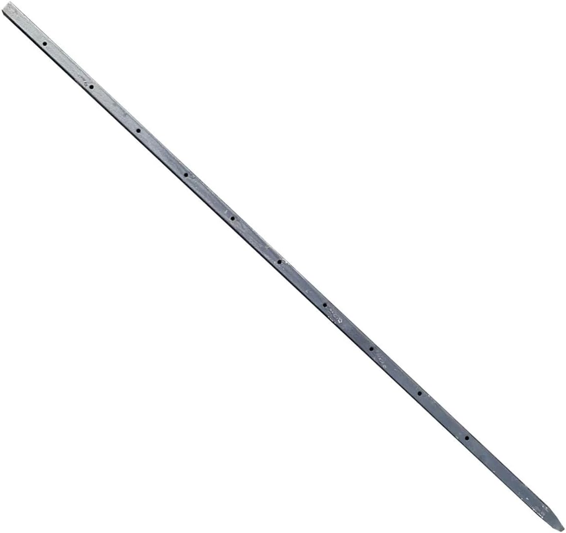 Sandbaggy 36" Square Steel Concrete Form Stakes with Nail Holes - 5/8" Wide - Rust Resistant