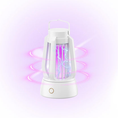 Bug Zapper Outdoor Indoor, Electric Fly Zapper with 4ft Power Cord, Three Modes Mosquito