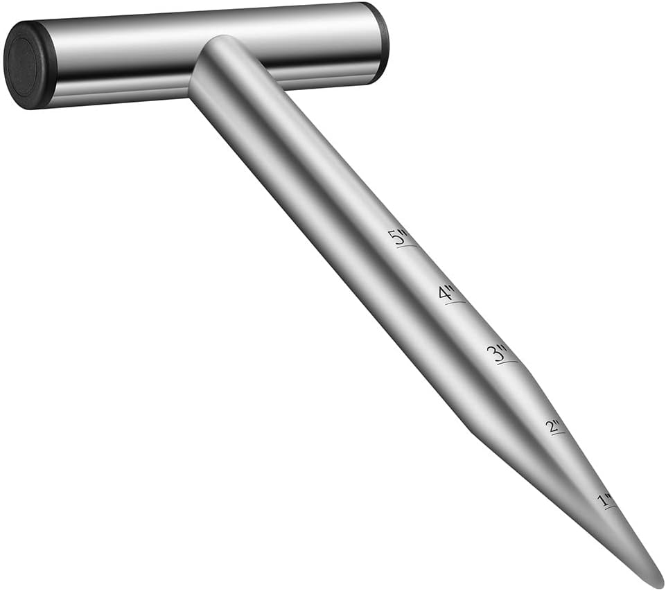Hand Dibber, Seed Dibber, Bulb Planter Tool, Seed Planter Tool, Hole Digger for Plant Labels, for