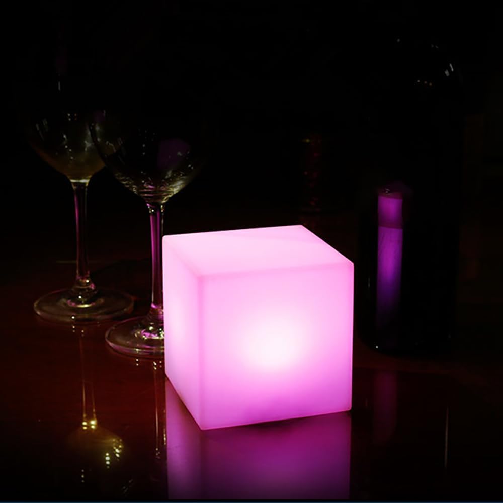Mr.Go 4-inch Dimmable LED Night Light Mood Lamp for Kids and Adults - 16 RGB Colors - 8 Level