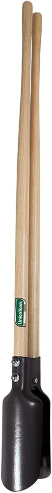 Union Tools 78002 Carbon Steel Post Hole Digger with Hardwood Handles, 58-Inch