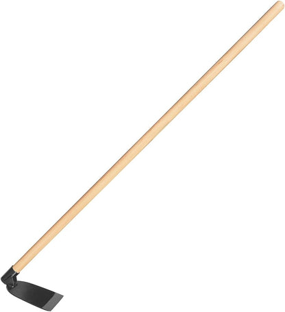 Zenport J6-208 Wood Handled Hoe, 7 Inch Carbon Steel Blades, Beige - 12 Pack
