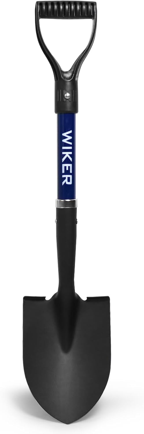 WIKER Kids Shovel,Small Shovels for Digging,Beach Shovels for Kids Heavy Duty,28 Inches,Short