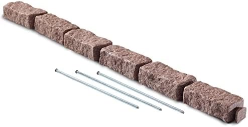Beuta Landscape Edging | Garden Edging Border | Faux Stone Bricks for Lawn edging, Flower beds