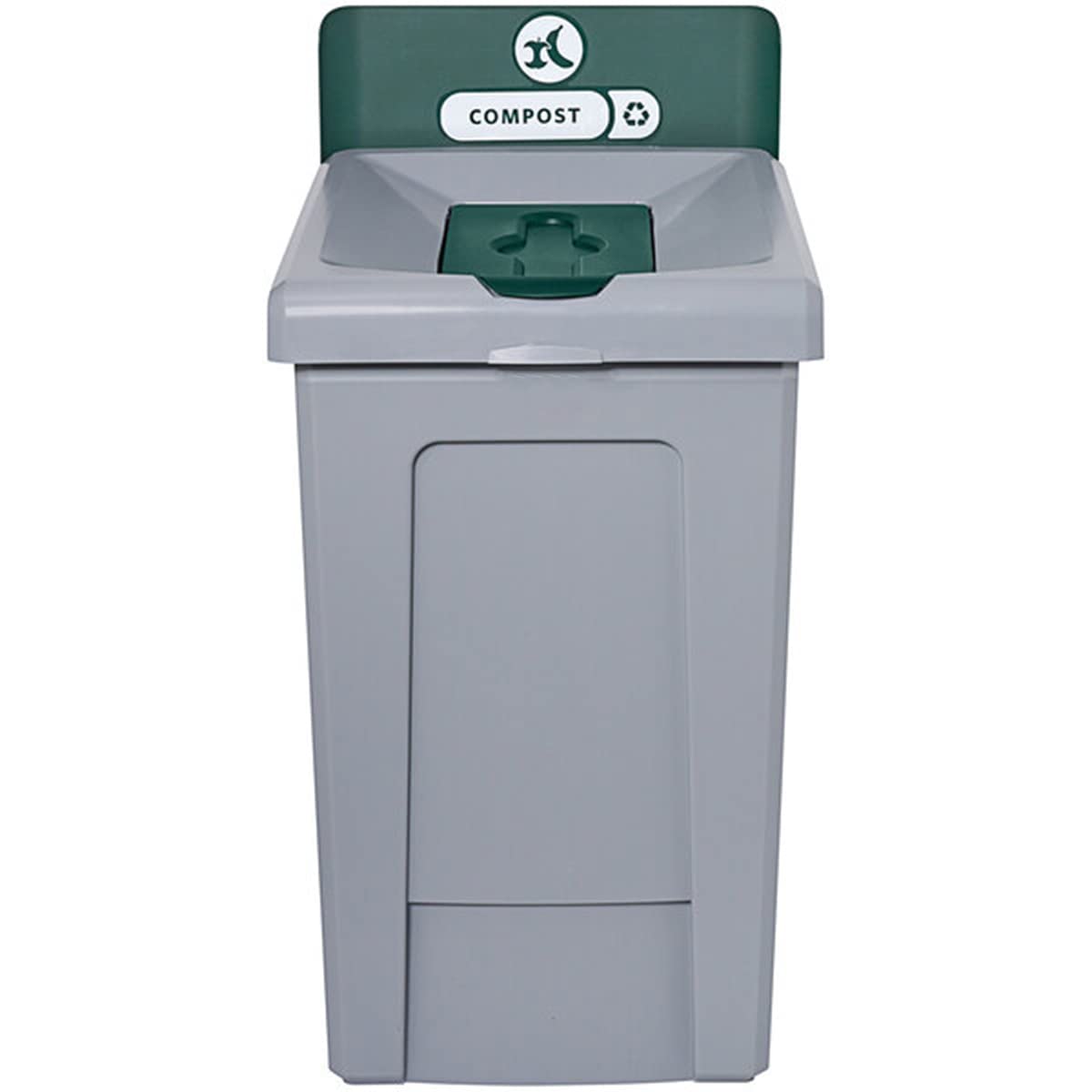 Stager Direct, 33 Gallon Compost Recycling Station with Lid, Recycle Bin, Exterior Trash Can
