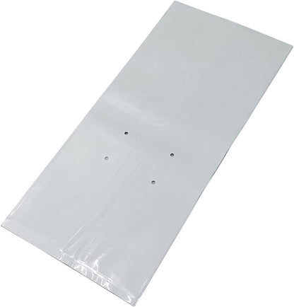 Poly Grow Bag Planters 1 Gallon Grow Bag, 50 Pack Panda Film, Black and White