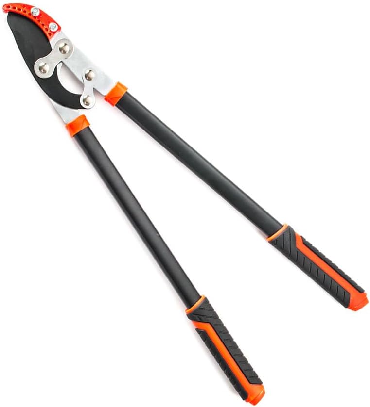 30-Inch Anvil Lopper for Tree Trimming, Heavy Duty, Low-Friction Sharp Steel Blade (65 Mn Steel