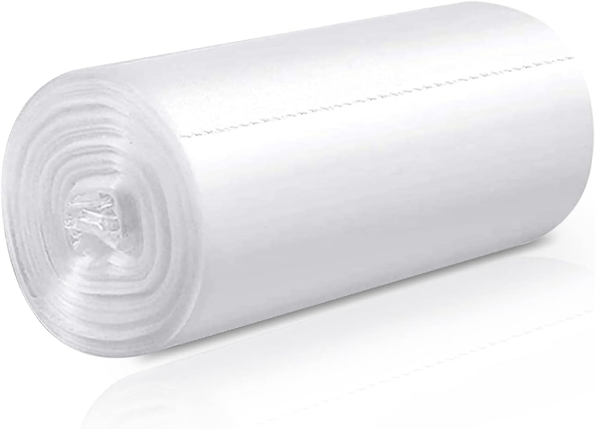 10 Gallon Trash Bag, 30 Count, Medium Garbage Bags, No Flaps/Ties, 60x71cm,11.2g/pcs, Unscented