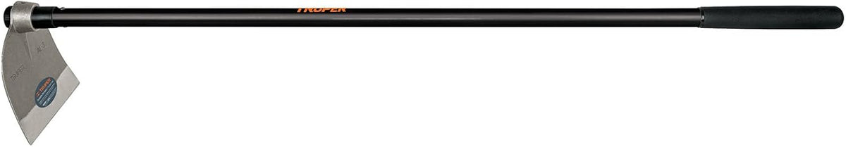 Truper 10621 Forged Garden Hoe - 2 Lb High Carbon Steel One-Piece Forged Head, 54-Inch Handle Round