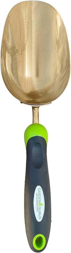 Garden Guru Super Strong Titanium Garden Scoop Trowel Shovel Transplanter - Rust Resistant