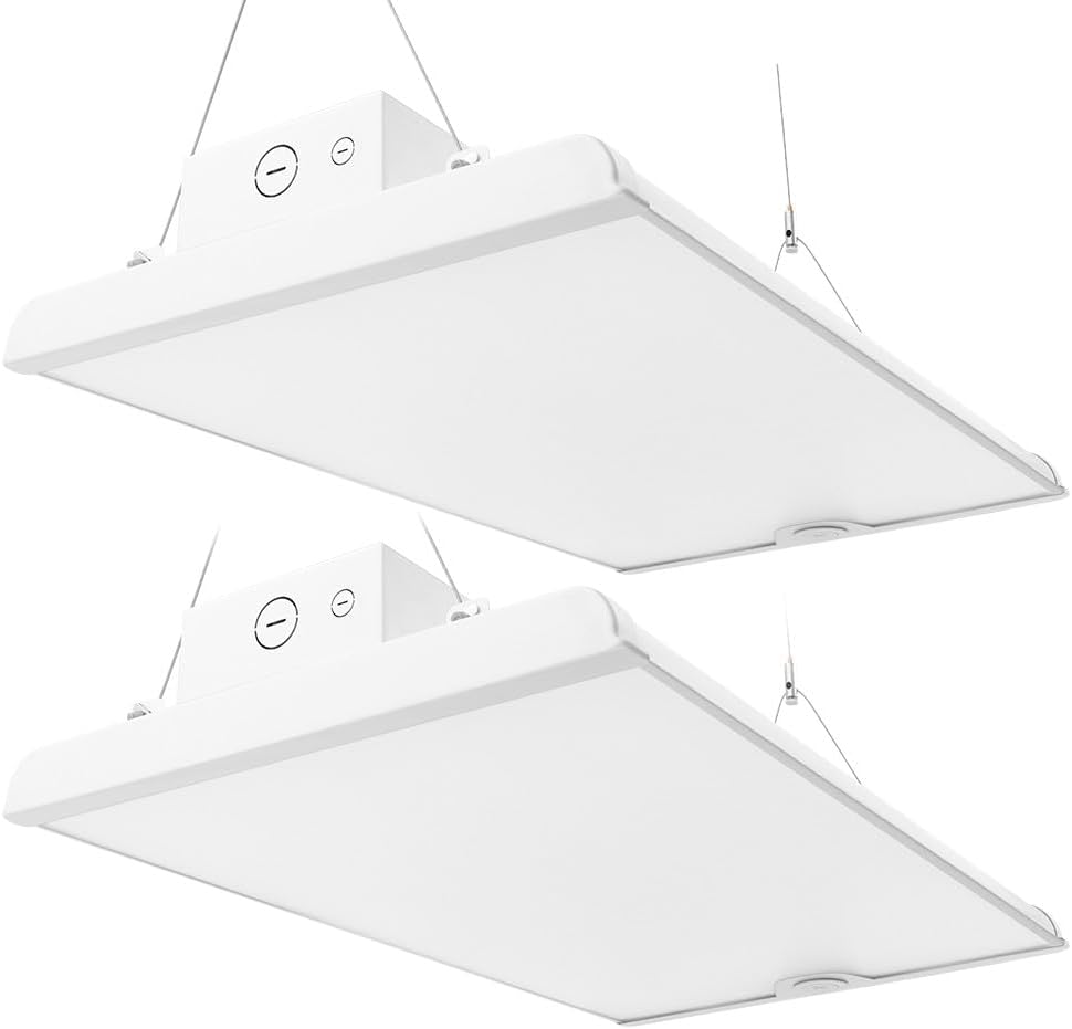 Pack of 2 ALTA LED LED Bay Ceiling Shop Light - 2FT - 105W/90W/80W - 16,500 Lumens - 5000K/4000K