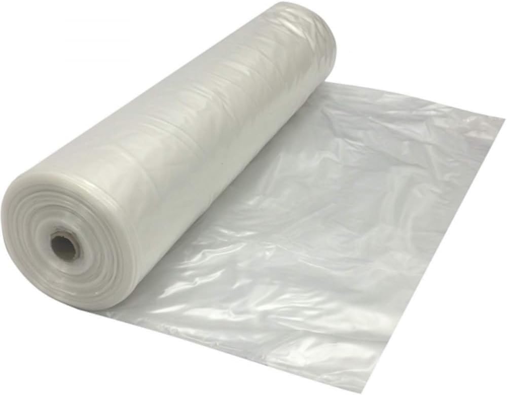 Farm Plastic Supply - Protective Clear Overwintering Plastic Film - Overwintering Film, 6 Mil Clear