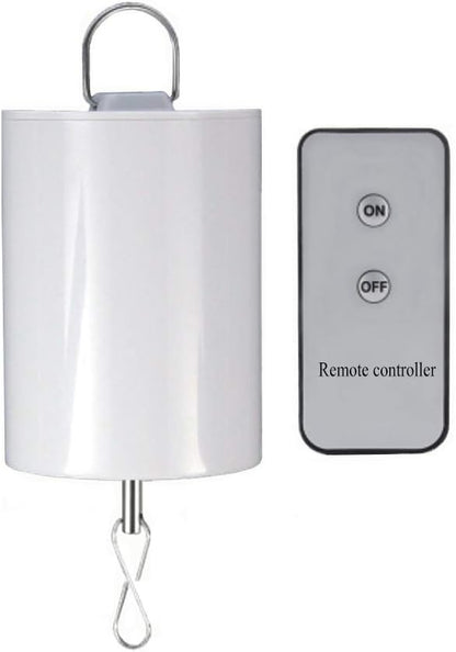 Fonmy Hanging Display Motor Rotating Motor w/ Remote Controller for Wind Spinner Hanging Decor