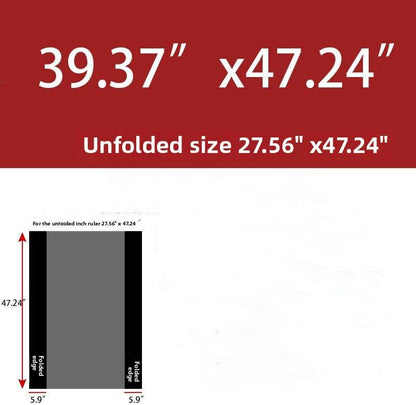 48 gallon heavy duty trash bags, 39.37x47.24 inches, black, extra strong construction & yard bags