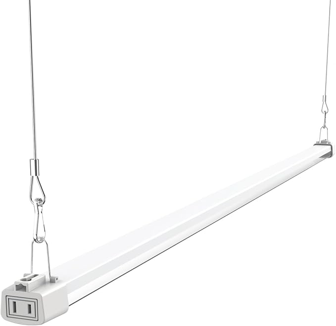 LED Grow Light 4FT Full Spectrum Compact Linkable Lighting Fixture for Indoor Greenhouse Year Round