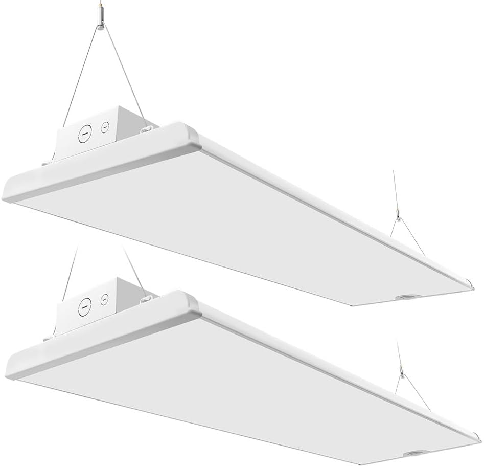 Konlite Pack of 2 ALTA LED High Bay Light - 4FT - 225W/195W/175W - 37,600 Lumens - 5000K/4000K