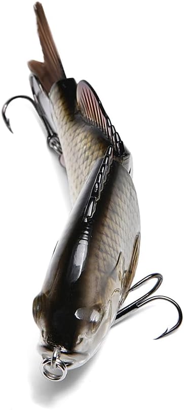 5.9in Multi Jointed Swimbait Fishing Lures Bait,2 Segment Big Giant Sinking Fishing Bass