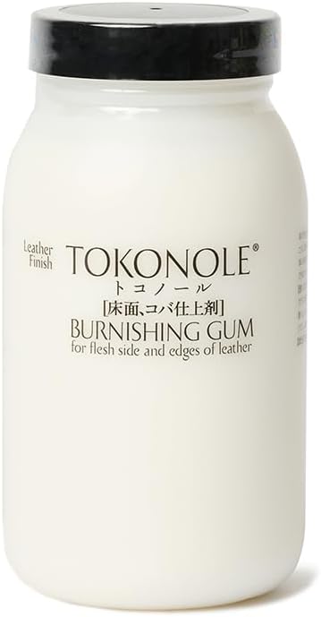 Buckleguy.com Seiwa Tokonole Leather Burnishing Gum, Choose Size & Color