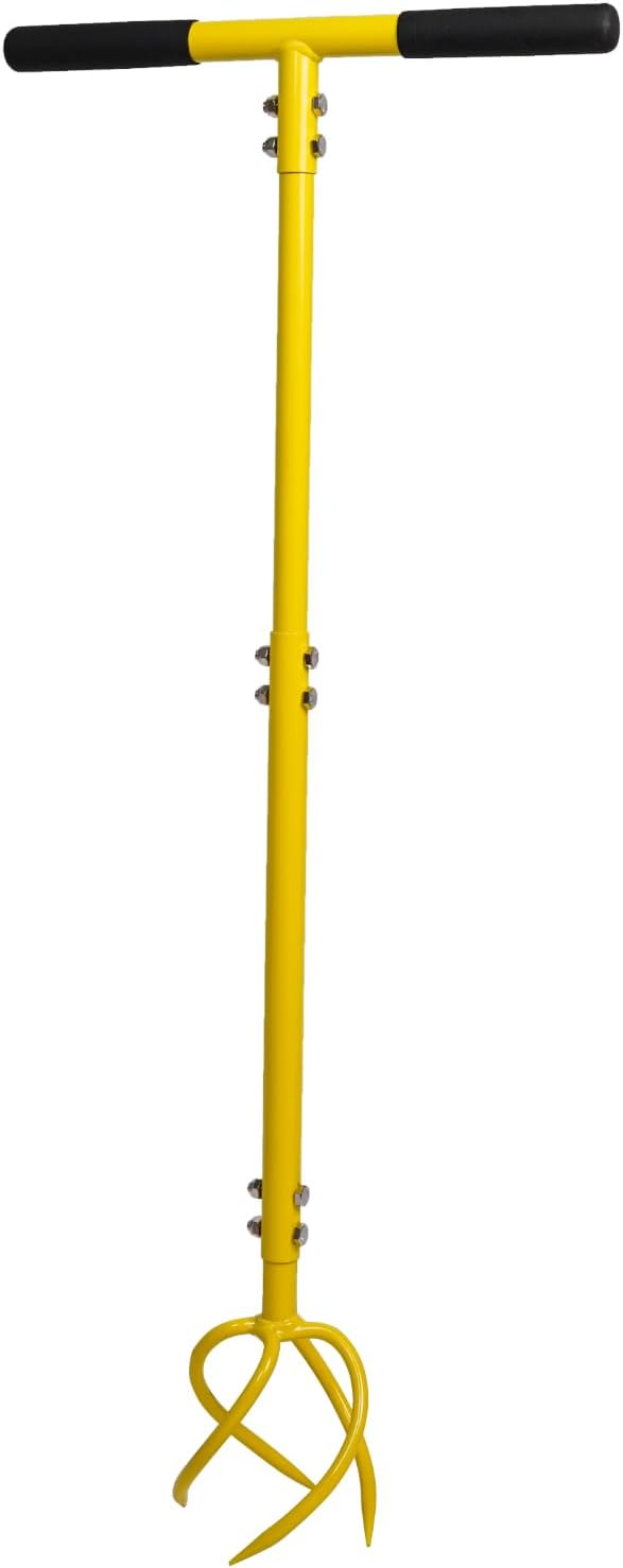 Garden Hand Tiller Garden Claw Twist Tiller Cultivator Tiller Soil Lossener Lawn Aerator Areator