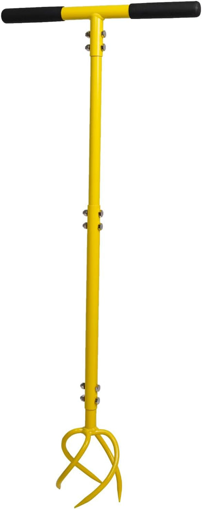 Garden Hand Tiller Garden Claw Twist Tiller Cultivator Tiller Soil Lossener Lawn Aerator Areator