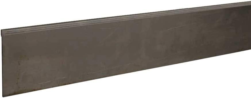 5 Piece Steel Home Kit Raw Steel Edging with 15 Edge Pins, 4" by 8', 18-Gauge