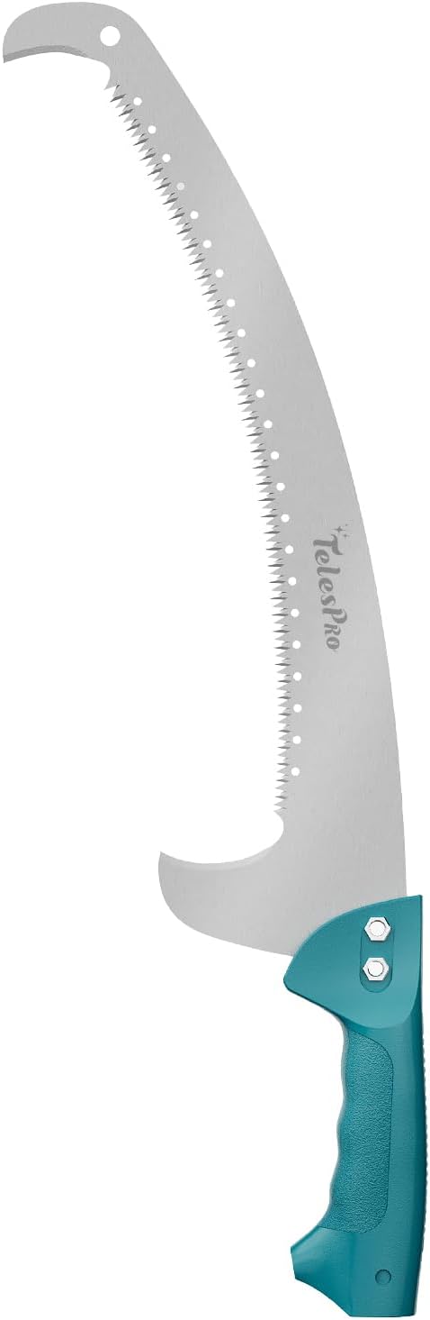 Multi-Purpose Handheld Pruning Saw - 16-Inch Blade, Compatible with Standard US Acme Thread Poles