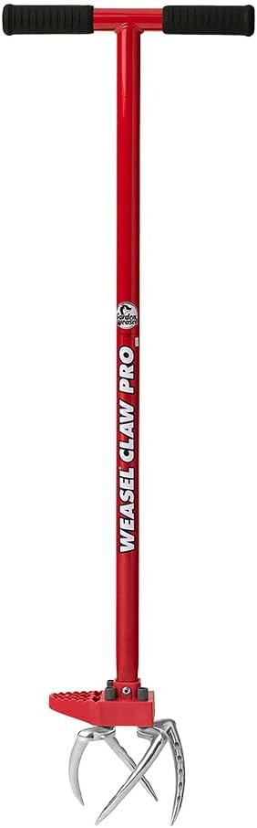 Garden Weasel Claw Pro – Black Grip | 3-in-1 Twist Tiller, Cultivator, Weed Puller & Soil Loosener