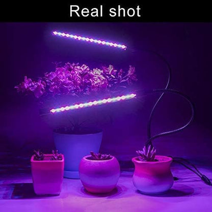 40W Grow Light LED Plant Grow Lights Full Spectrum for Indoor Plants, Auto ON Off with 3/9/12H