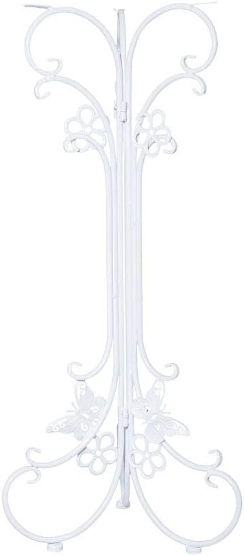 2 Pack Metal Potted Plant Stand Tall Flower Pot Stands Potted Holder Indoor Outdoor Decorative
