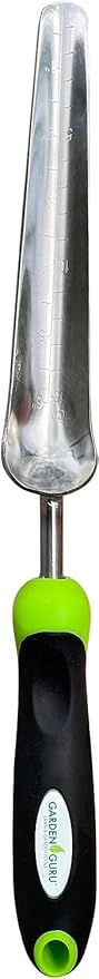 Garden Guru Seed Planting Shovel Trowel Transplanter Widger Stainless Steel Rust Resistant
