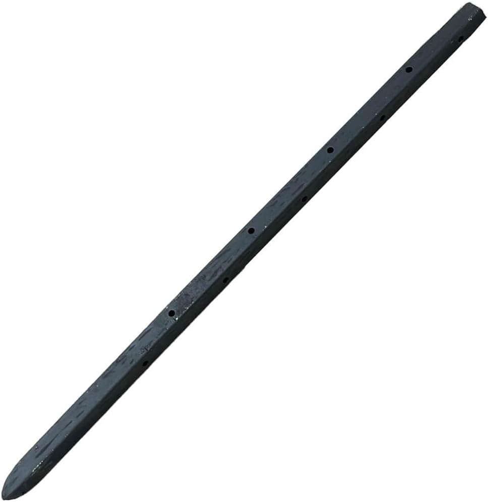 Sandbaggy 18" Square Steel Concrete Form Stakes with Nail Holes - 5/8" Wide - Rust Resistant