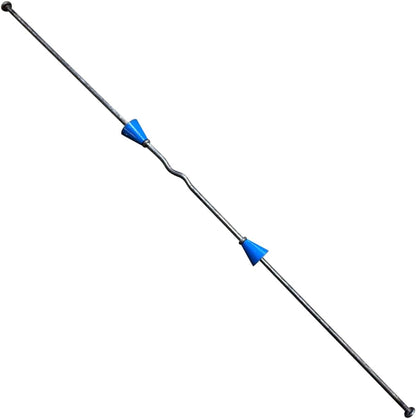8" Standard Snap Ties for Concrete Forms - 1" Plastic Cones, Integral Heads - 2:1 Safety Factor