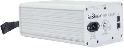 SunStream 1000 Watt HPS Light Dimmable Electronic Grow Light Ballast Controller Port for Indoor