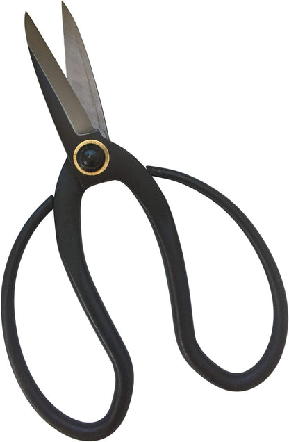 GARDEN GURU Professional Bonsai Scissors 180mm - Traditional Butterfly Pruner Shear for Precise