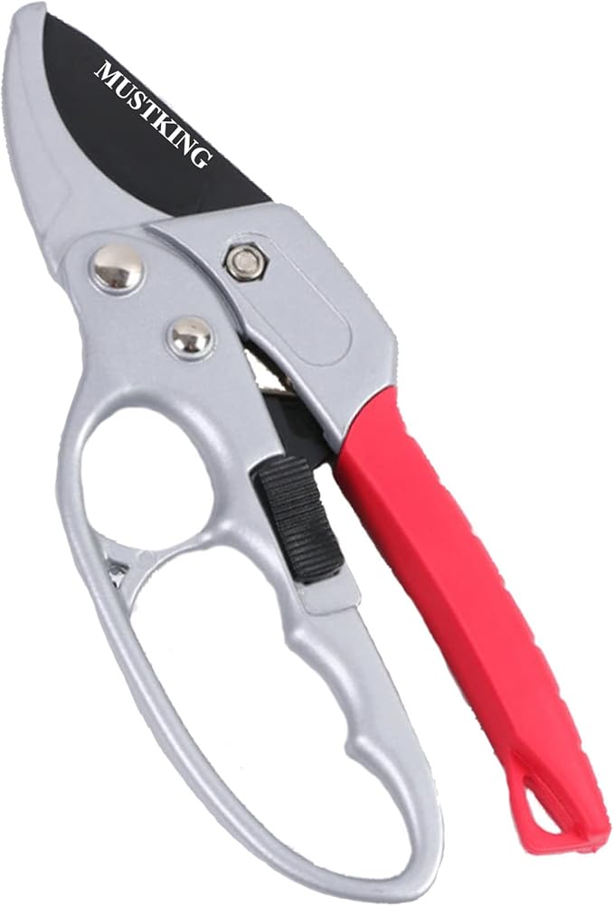 Ultra Sharp Germany Steel Pruning Shears - Cuts 3X Easier, Weak Hand Arthritis Snips