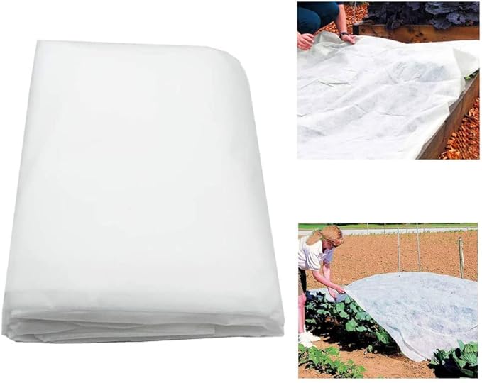 Alpurple Winter Plant Covers Freeze Protection - 19.6 x 6.5 Feet Warm Rectangle Plant Protection