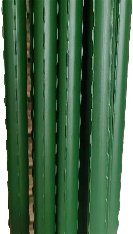 Steel Plant Stakes 4 Feet, Garden Plant Stakes 48 Inch,25 Pack Tomato Stakes for Growing Climbing