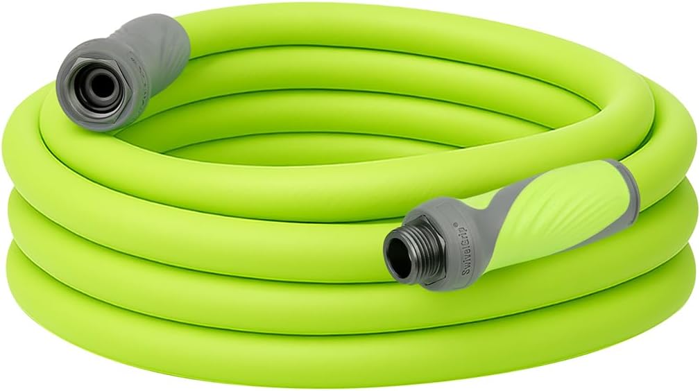 Flexzilla Garden Hose with SwivelGrip, 5/8 in. x 25 ft., Lightweight All-Weather Water Hose