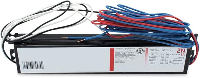 Replacement for OSRAM Sylvania MB2X96/277IS Ballast by Technical Precision is Compatible with OSRAM