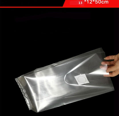 SUCOHANS 10 Count Mushroom Bags - Medium Size 5" X 5" X 19", 0.2 Micron Filter, 2.5 Mil