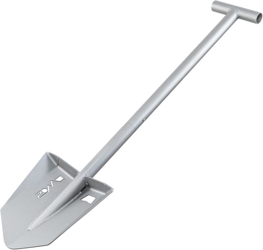 DMOS Nomad Shovel - 2-Piece Collapsible Lightweight Aluminum Shovel for Camping, Overlanding