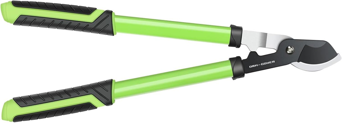 23" SK5 Dual-Blade Loppers Cuts 2" Dry/Wet Branches - Triangular Steel Tube & SecureLock, Heavy