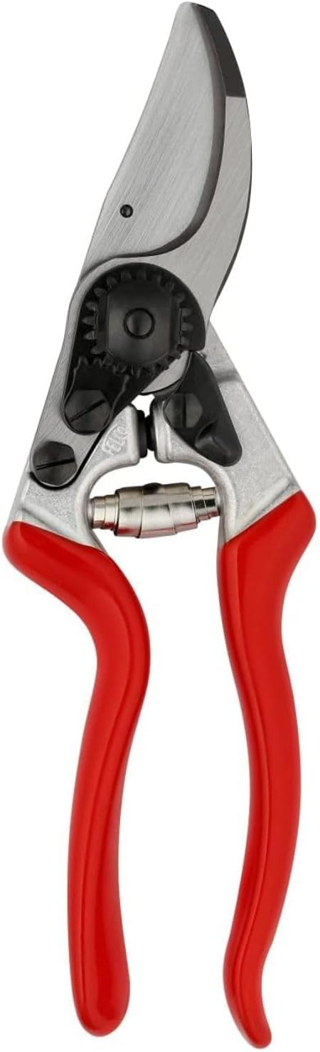 Felco F9 Pruning Shears – 8.3" Swiss-Made Left-Handed Garden Clippers with 1" Cutting Capacity |