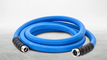 BluSeal Hot/Cold Water Rubber Garden Hose, 100% Rubber, Ultra-Light, Super Strong, 500 PSI, 50F to