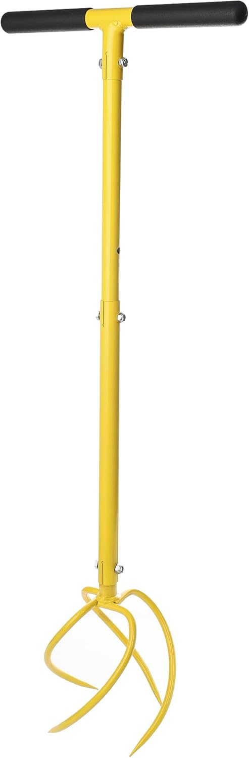 Garden Hand Tiller Garden Claw Twist Tiller Cultivator Tiller Soil Lossener Lawn Aerator Areator