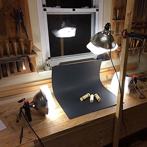 Simple Deluxe Clamp Lamp Light with 8.5 Inch Aluminum Reflector Up to 150 Watt E26 Socket (No Bulb