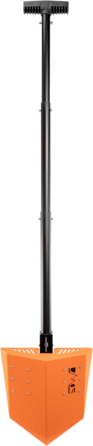 DMOS Delta Shovel - Collapsible Heavy-Duty Steel Folding Shovel for Camping, Overlanding, Survival